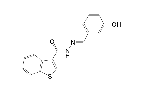 N'-[(E)-(3-hydroxyphenyl)methylidene]-1-benzothiophene-3-carbohydrazide