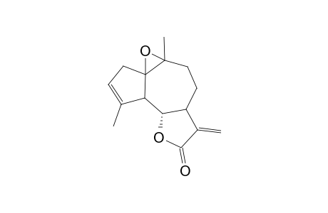 1,10-epoxyguaia-3,11(13)-dien-12,6-olide