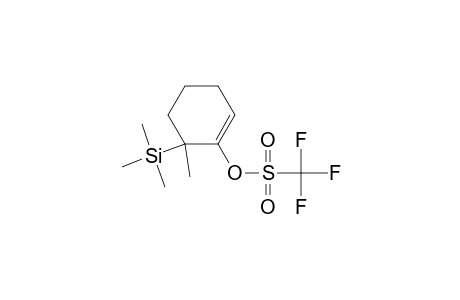 6-(Trimethylsilyl)-6-methyl-1-cyclohexenyl-1-(trifluoromethane)sulfonate