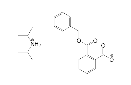 1,2-Benzenedicarboxylic acid, mono(phenylmethyl) ester Di-sopropylammonium salt