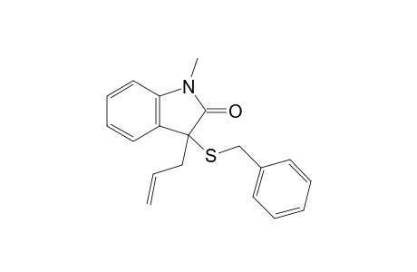 3-Allyl-3-(benzylthio)-1-methylindolin-2-one
