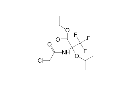 Ethyl 2-[(chloroacetyl)amino]-3,3,3-trifluoro-2-isopropoxypropanoate