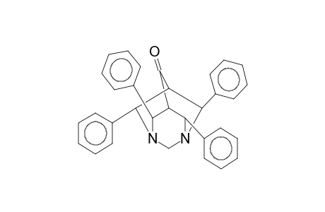 4,8,9,10-tetraphenyl-1,3-diazatricyclo[3.3.1.1(3,7)]decan-6-one