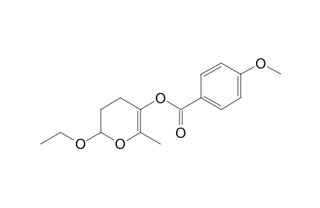 2-Ethoxy-3,4-dihydro-6-methyl-2H-pyran-5-yl 4'-Methoxybenzoate