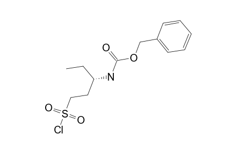 (R)-(+)-3-(BENZYLOXYCARBONYLAMINO)-PENTANE-1-SULFONYL-CHLORIDE