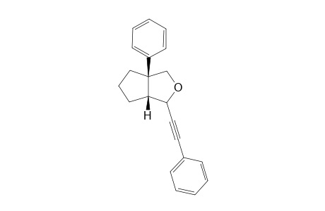 3a-Phenyl-1-(2-phenyl-1-ethynyl)-hexahydro-cyclopenta[c]furan
