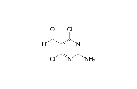 2-Amino-4,6-dichloropyrimidine-5-carboxaldehyde