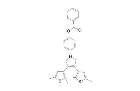 4-(3,4-bis(2,5-dimethylthiophen-3-yl)-2,5-dihydro-1H-pyrrol-1-yl)phenyl benzoate