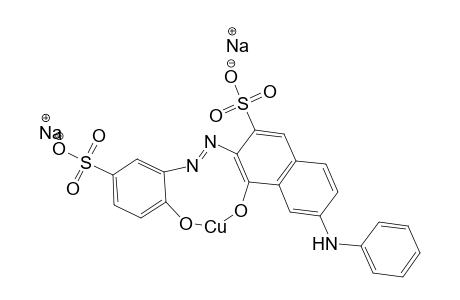 /Cu complex, OCH3 to OH4-Methoxymetanilic acid->(alk)N-phenyl-gamma-acid