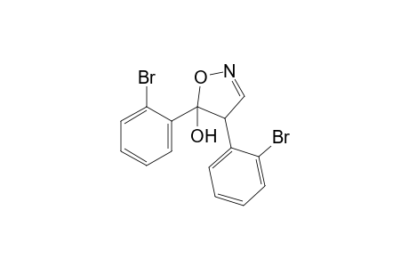 4,5-Bis(2-bromophenyl)-5-hydroxy-2-isoxazoline