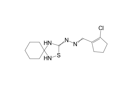 5-(2-Chlorocyclopent-1-enyl-methylenhydrazono)-3,3-pentamethylen-1,2,4-thidiazolidine