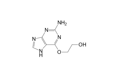 2-[(2-amino-7H-purin-6-yl)oxy]ethanol