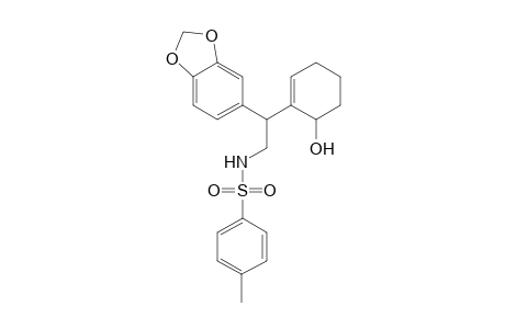 N-[2-(3,4-Methylenedioxyphenyl)-2-(2-hydroxycyclohexenyl)ethane]-4-methylbenzenesulfonamide