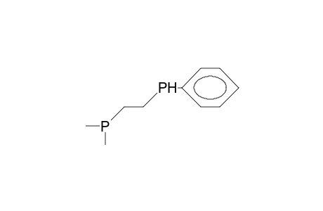 1-Dimethylphosphino-2-phenylphosphino-ethane