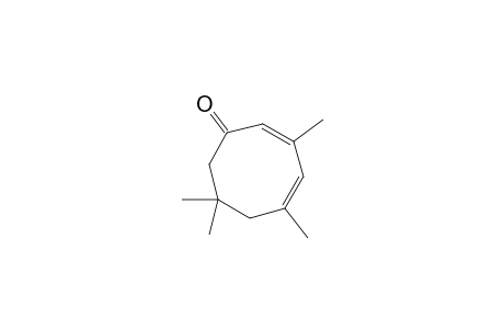 (2Z,4Z)-3,5,7,7-tetramethyl-1-cycloocta-2,4-dienone