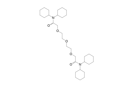 N,N-Dicyclohexyl-2-(2-(2-[(dicyclohexylcarbamoyl)-methoxy]-ethoxy)-ethoxy)-acetamide