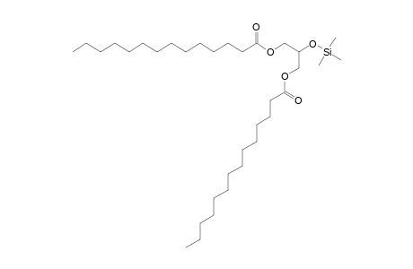 Glycerine-1,3-dimyristate, 2-O-trimethylsilyl-