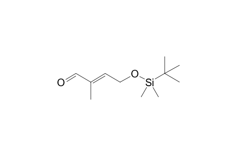 (E)-4-[tert-butyl(dimethyl)silyl]oxy-2-methyl-2-butenal