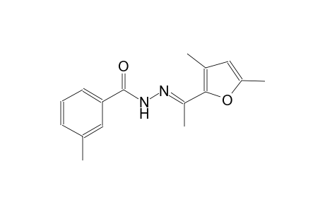 benzoic acid, 3-methyl-, 2-[(E)-1-(3,5-dimethyl-2-furanyl)ethylidene]hydrazide