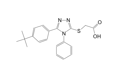 acetic acid, [[5-[4-(1,1-dimethylethyl)phenyl]-4-phenyl-4H-1,2,4-triazol-3-yl]thio]-