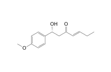 (1R,4E)-1-Hydroxy-1-(4-methoxyphenyl)hept-4-en-3-one