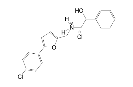 2-furanmethanaminium, 5-(4-chlorophenyl)-N-(2-hydroxy-2-phenylethyl)-, chloride