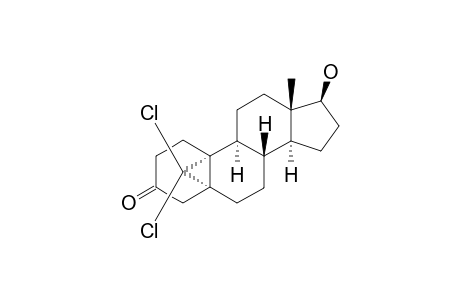 17-β-hydroxy-19,19-dichloro-5-α,19-cyclo-10-α-androstan-3-one