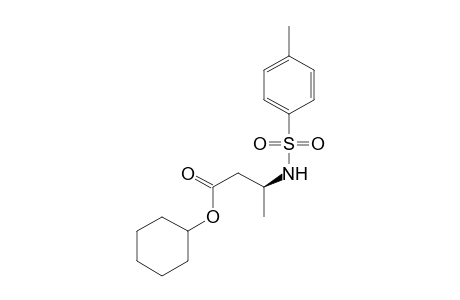 (3S)-3-(tosylamino)butyric acid cyclohexyl ester