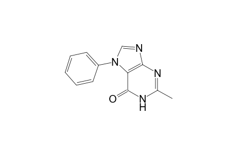 6H-Purin-6-one, 1,7-dihydro-2-methyl-7-phenyl-