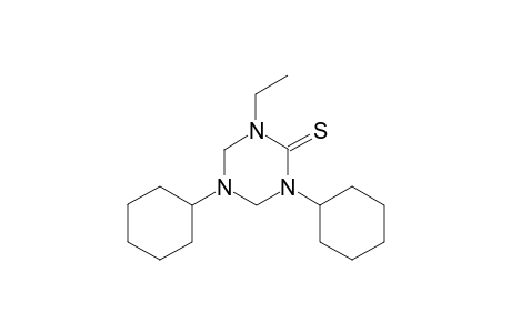 1,5-Dicyclohexyl-3-ethyl-1,3,5-triazinane-2-thione