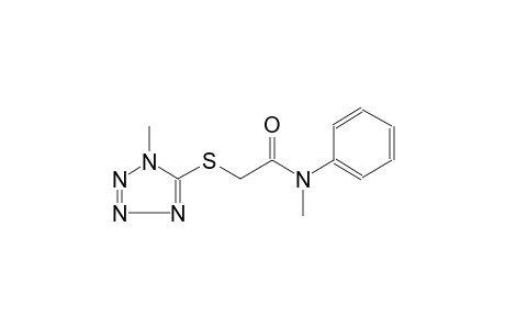 acetamide, N-methyl-2-[(1-methyl-1H-tetrazol-5-yl)thio]-N-phenyl-