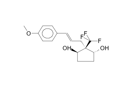 2-{3-[4-METHOXYPHENYL]PROP-2-ENYL}-2-TRIFLUOROMETHYLCYCLOPENTANE-1,3-DIOL (ISOMER 1)