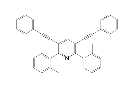 3,5-Bis(phenylethynyl)-2,6-di-o-tolylpyridine
