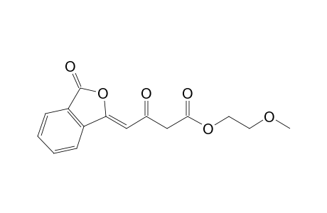 (Z)-2-Methoxyethyl 3-Oxo-4-[1-oxoisobenzofuran-3(1H)-ylidene]butanoate