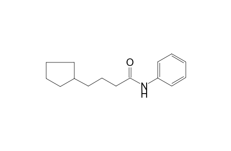 4-Cyclopentyl-N-phenylbutanamide