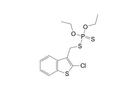 phosphorodithioic acid, S-[(2-chlorobenzo[b]thien-3-yl)methyl], O,O-diethyl ester