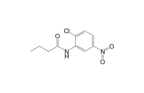N-(2-chloranyl-5-nitro-phenyl)butanamide