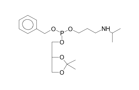 (1,2-O-ISOPROPYLIDENGLYCERO-3)BENZYL(N-ISOPROPYL-3-AMINOPROPYL)PHOSPHITE