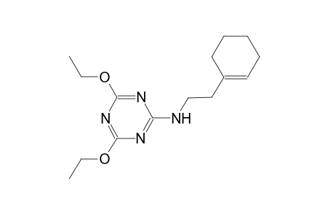 1,3,5-triazin-2-amine, N-[2-(1-cyclohexen-1-yl)ethyl]-4,6-diethoxy-