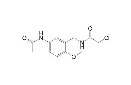 Acetamide, N-(5-acetylamino-2-methoxybenzyl)-2-chloro-
