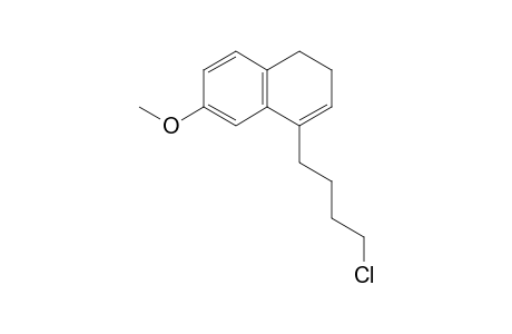 4-(4-Chloranylbutyl)-6-methoxy-1,2-dihydronaphthalene