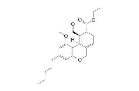 ETHYL-10-FORMYL-1-METHOXY-3-PENTYL-8,9,10,10A-TETRAHYDRO-6H-BENZO-[C]-CHROMENE-9-CARBOXYLATE