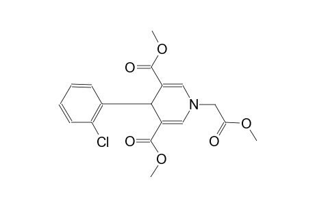 3,5-pyridinedicarboxylic acid, 4-(2-chlorophenyl)-1,4-dihydro-1-(2-methoxy-2-oxoethyl)-, dimethyl ester
