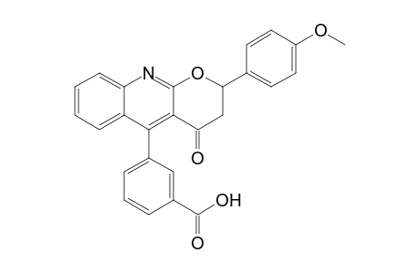 5-(3-Carboxyphenyl)-2-(4-methoxyphenyl)-2H-pyrano[2,3-b]quinolin-4(3H)-one