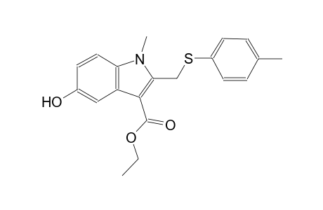 ethyl 5-hydroxy-1-methyl-2-{[(4-methylphenyl)sulfanyl]methyl}-1H-indole-3-carboxylate
