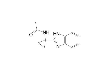2-(1-acetamidocyclopropyl)-1H-benzimidazole