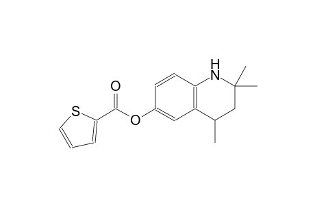 2,2,4-trimethyl-1,2,3,4-tetrahydro-6-quinolinyl 2-thiophenecarboxylate