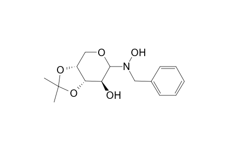 N-Benzyl-N-hydroxy-3,4-O-[1'-methylethylidene)-D-arabinopyranosyl-amine