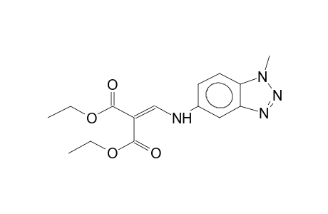 1-METHYL-5-(2,2-DICARBOETHOXYVINYLAMINO)BENZO-1,2,3-TRIAZOLE
