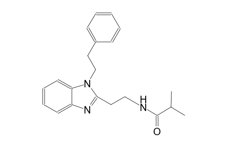 propanamide, 2-methyl-N-[2-[1-(2-phenylethyl)-1H-benzimidazol-2-yl]ethyl]-